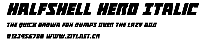 Halfshell Hero Italic.ttf