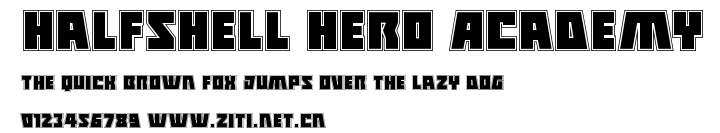 Halfshell Hero Academy.ttf