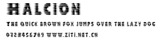 Halcion.ttf字體轉換器圖片
