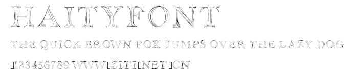 Haityfont.ttf字體轉換器圖片