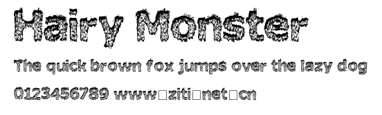 Hairy Monster.ttf