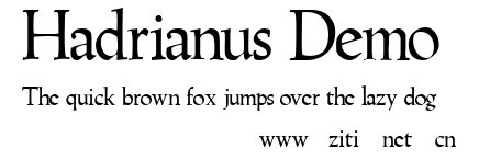 Hadrianus Demo.ttf