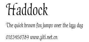 Haddock.ttf