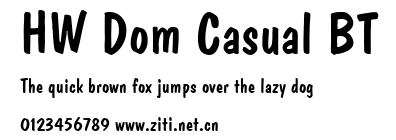 HW Dom Casual BT.ttf