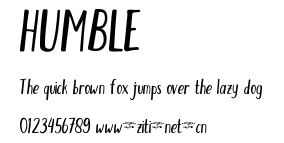 HUMBLE.ttf