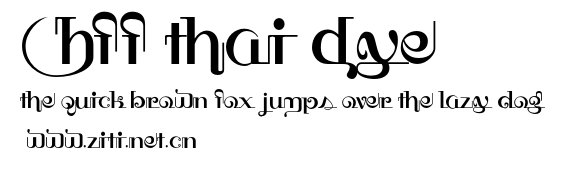 HFF Thai Dye.otf