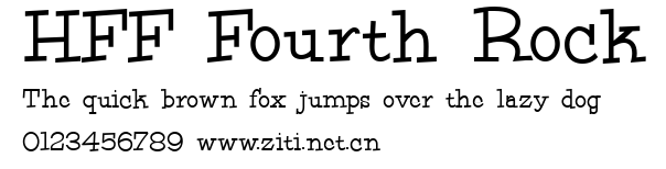 HFF Fourth Rock.ttf