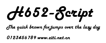 H652-Script.ttf