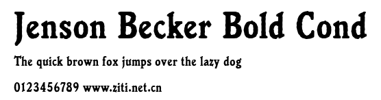Jenson Becker Bold Cond.ttf