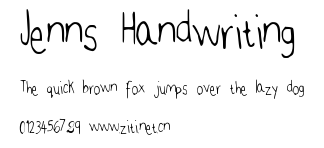 Jenns Handwriting.ttf