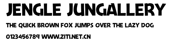 Jengle Jungallery.ttf