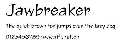 Jawbreaker.ttf