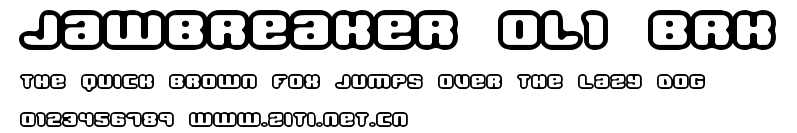Jawbreaker OL1 BRK.ttf