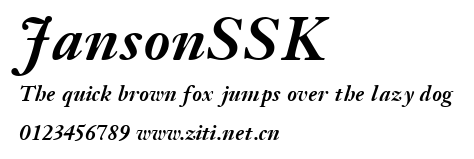 JansonSSK.ttf