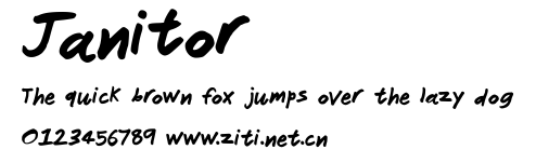 Janitor.ttf