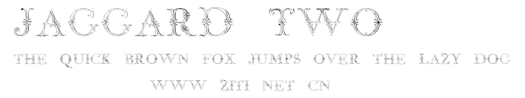 Jaggard Two.otf字體轉換器圖片
