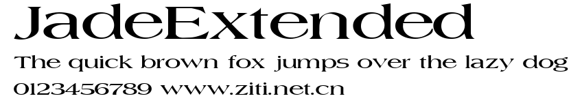 JadeExtended.ttf字體轉換器圖片