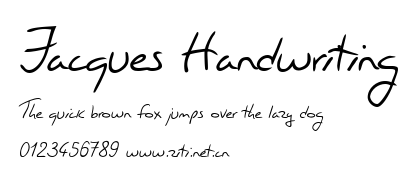 Jacques Handwriting.ttf