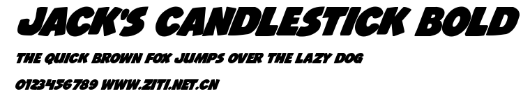 Jack's Candlestick Bold.ttf