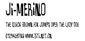 JI-Merino.ttf字體轉換器圖片