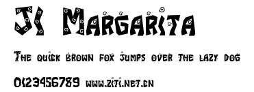 JI Margarita.ttf字體轉換器圖片