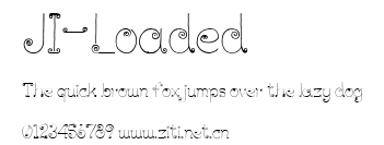 JI-Loaded.ttf字體轉換器圖片