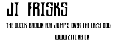 JI-Frisks.ttf字體轉換器圖片