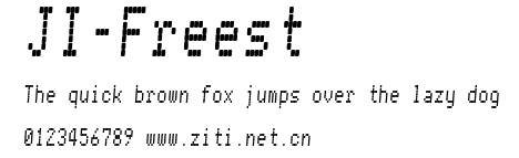 JI-Freest.ttf字體轉換器圖片