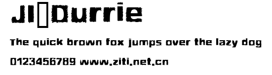 JI-Durrie.ttf字體轉換器圖片