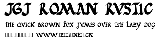 JGJ Roman Rustic.ttf