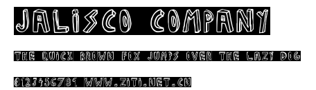 JALISCO COMPANY.ttf字體轉換器圖片