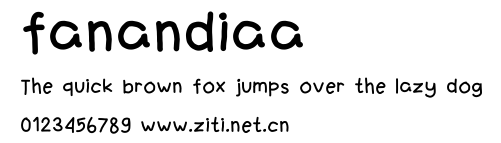 fanandiaa.ttf字體轉換器圖片