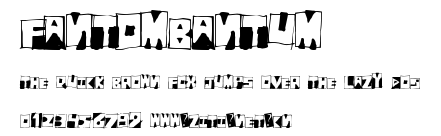 FantomBantum.ttf字體轉換器圖片