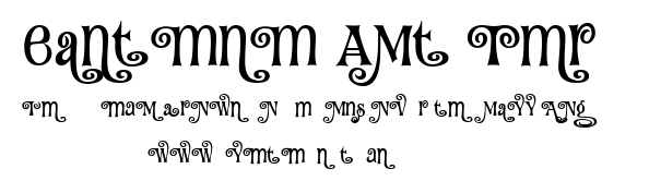 Fantini Alt Three.ttf字體轉換器圖片