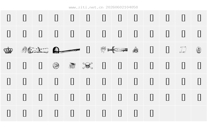 字符映射圖