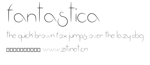 Fantastica.otf字體轉換器圖片