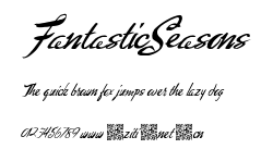 FantasticSeasons.ttf字體轉換器圖片