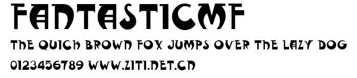 FantasticMF.ttf字體轉換器圖片