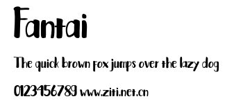 Fantai.otf字體轉換器圖片