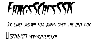FangsSCapsSSK.ttf字體轉換器圖片