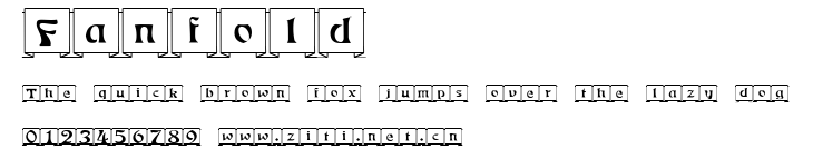 Fanfold.ttf字體轉換器圖片