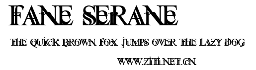 Fane Serane.ttf字體轉換器圖片