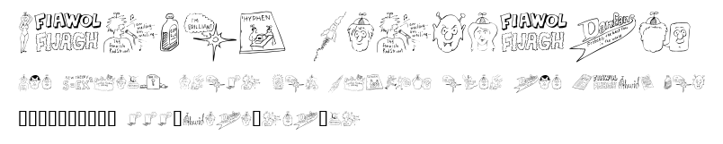 Fandom Dingbats.ttf字體轉換器圖片