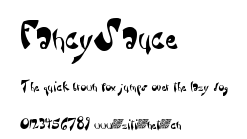 FancySauce.ttf字體轉換器圖片