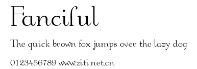 Fanciful.ttf字體轉換器圖片