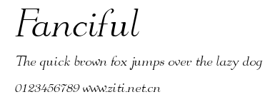 Fanciful.ttf字體轉換器圖片
