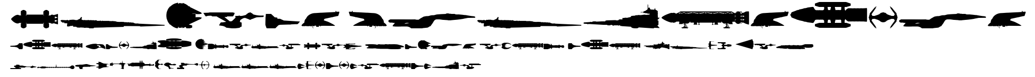 Famous Spaceships.ttf字體轉換器圖片
