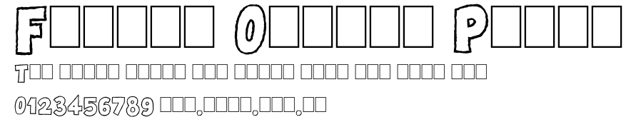 Famous Oldies Plain.ttf字體轉換器圖片