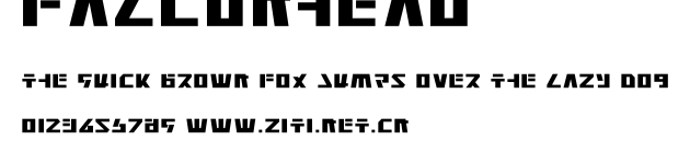 Falconhead.ttf字體轉換器圖片