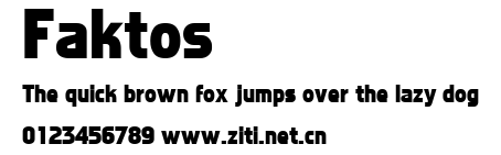 Faktos.ttf字體轉換器圖片